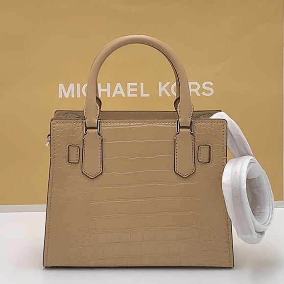 Michael Kors Hamilton Small
Satchel Crossbody Croc Embossed
CAMEL COLOR - Picture 4 of 16